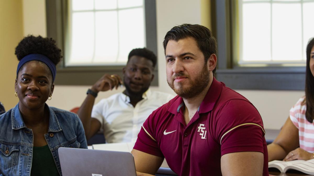 Graduate Students in Classroom