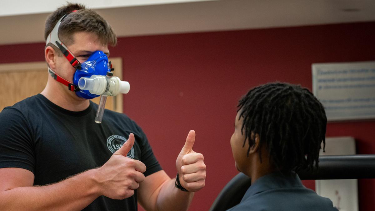 Exercise Physiology graduate student