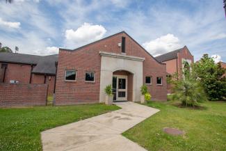 McIntosh Track & Field Building exterior