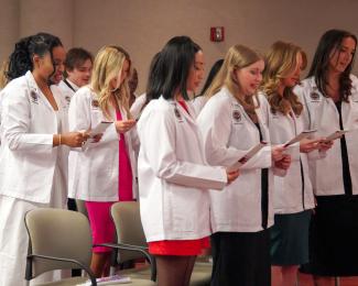 Dietetic white coat ceremony