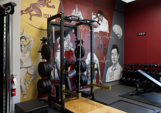 ISSM Muscle Lab and weight training equipment